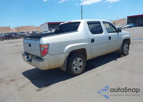 2007 Honda Ridgeline Rt from USA, damaged, VIN 2HJYK162X7H512328
